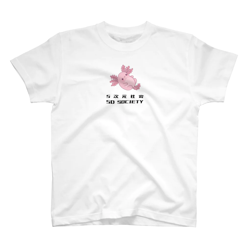 5次元社会の5次元社会 5D Society スタンダードTシャツ