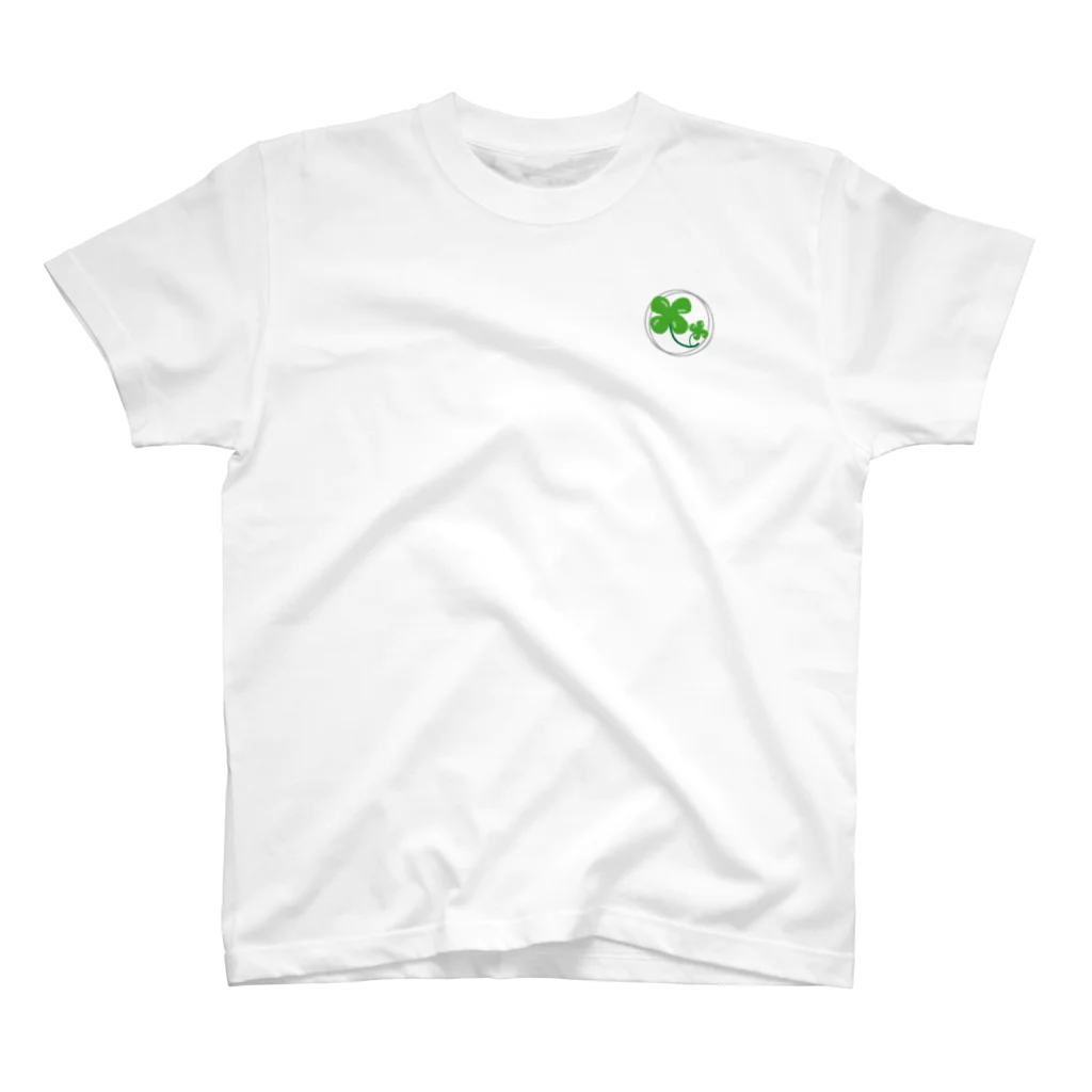 Lucky🍀の四葉のクローバーと間取り図🍀 スタンダードTシャツ