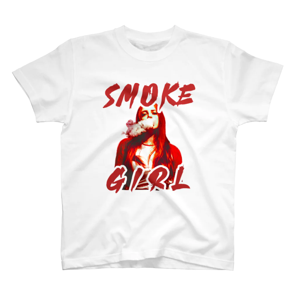 ESPERANZAのSMOKE_GRL002 Regular Fit T-Shirt