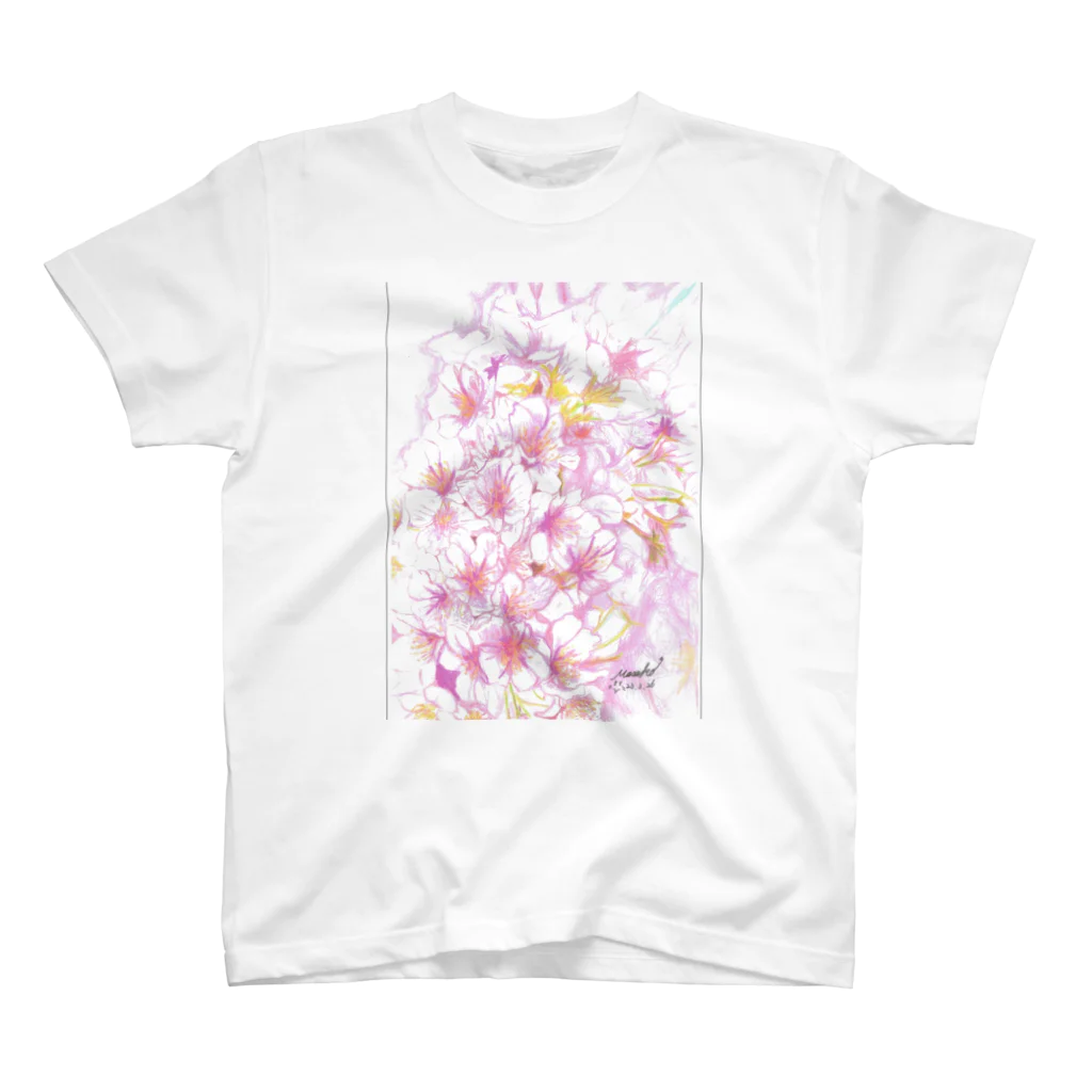 Daria tanakaの桜デッサン Regular Fit T-Shirt