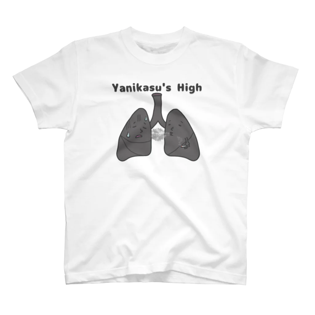 ひよこーさかなのYanikasu's　High スタンダードTシャツ