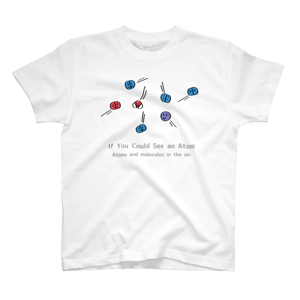 napierの 空気中の分子（アルゴン）（顔あり）  Regular Fit T-Shirt