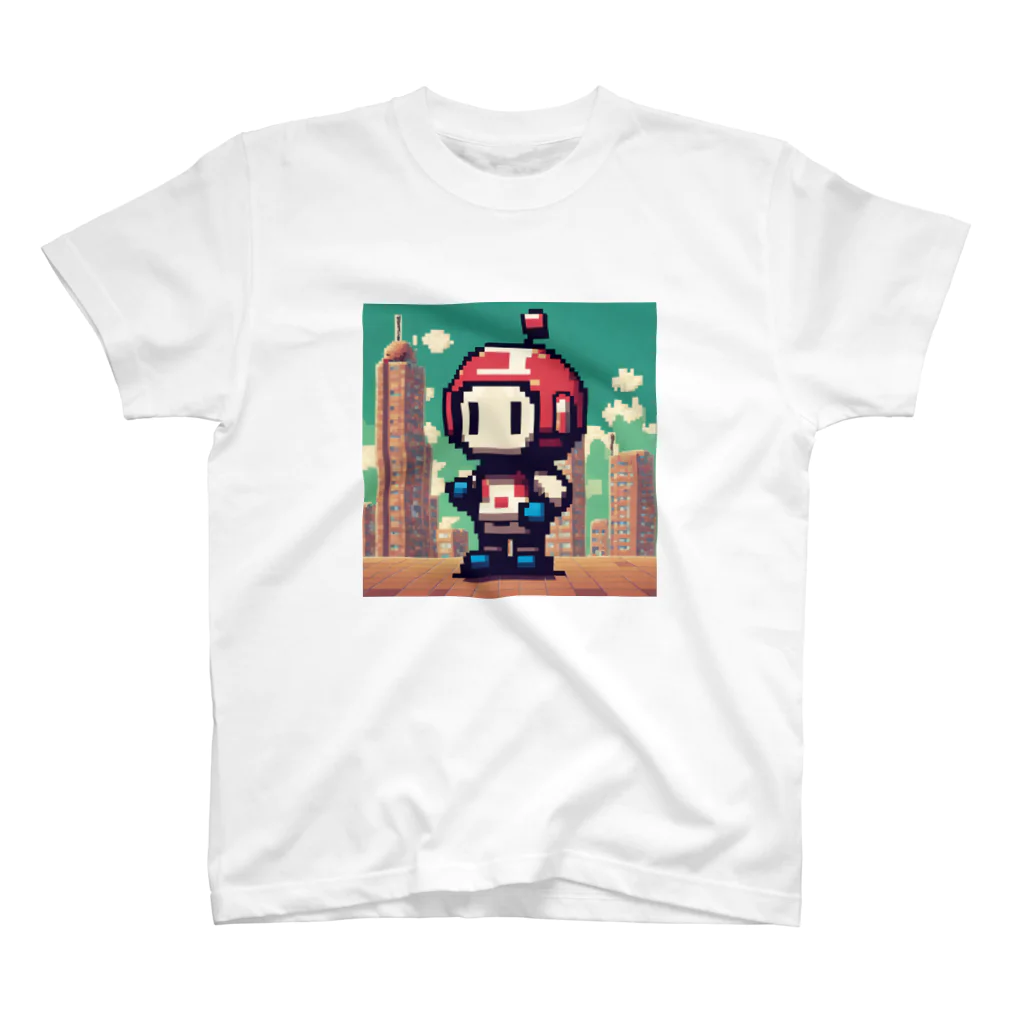 レトロゲームイラストのドット絵キャラクター Regular Fit T-Shirt