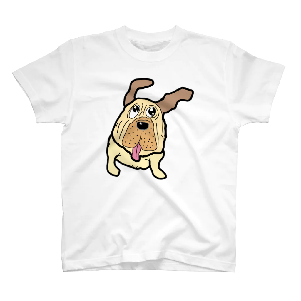 パペットピットの風なびく犬 Regular Fit T-Shirt