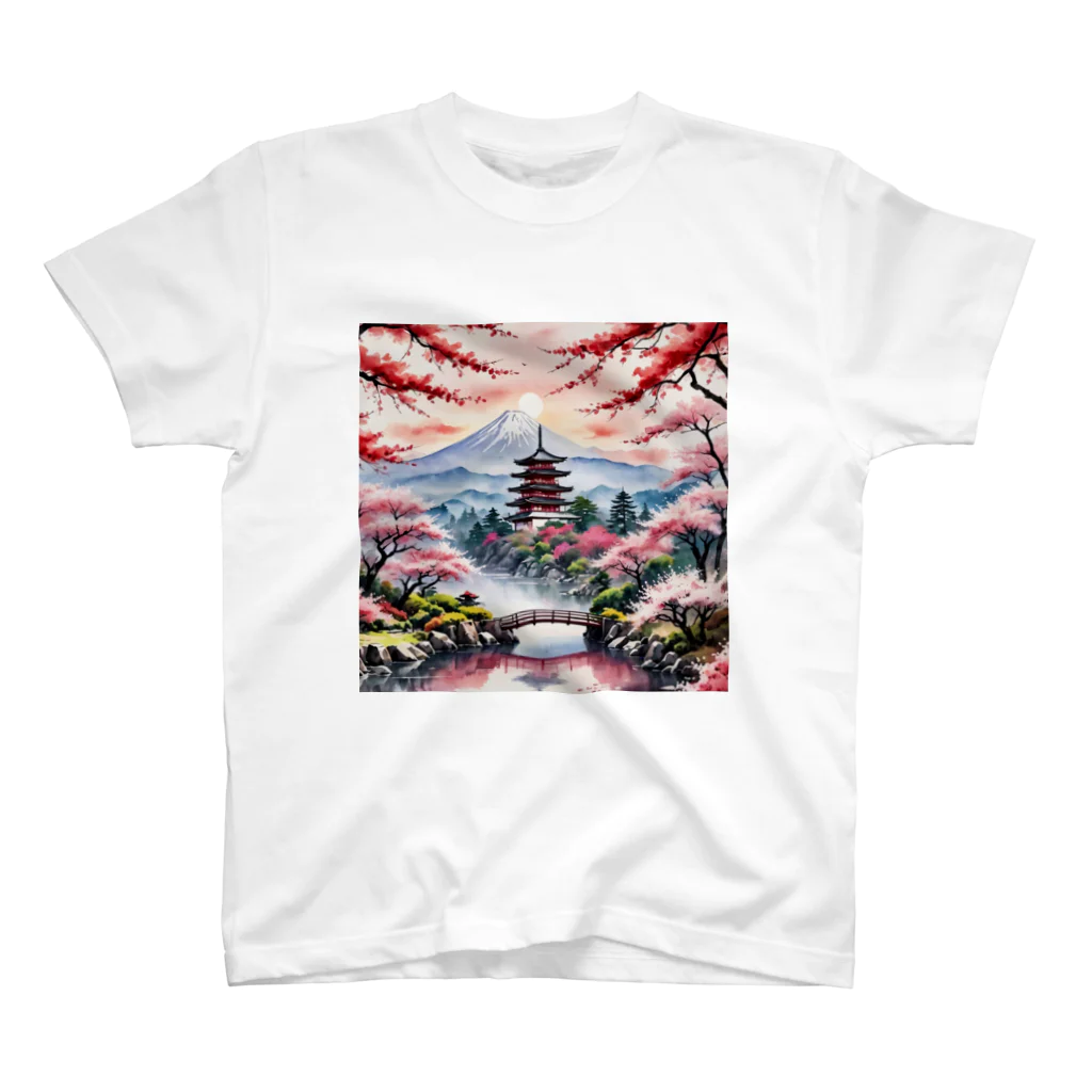 m-mike007の日本の風景 Regular Fit T-Shirt