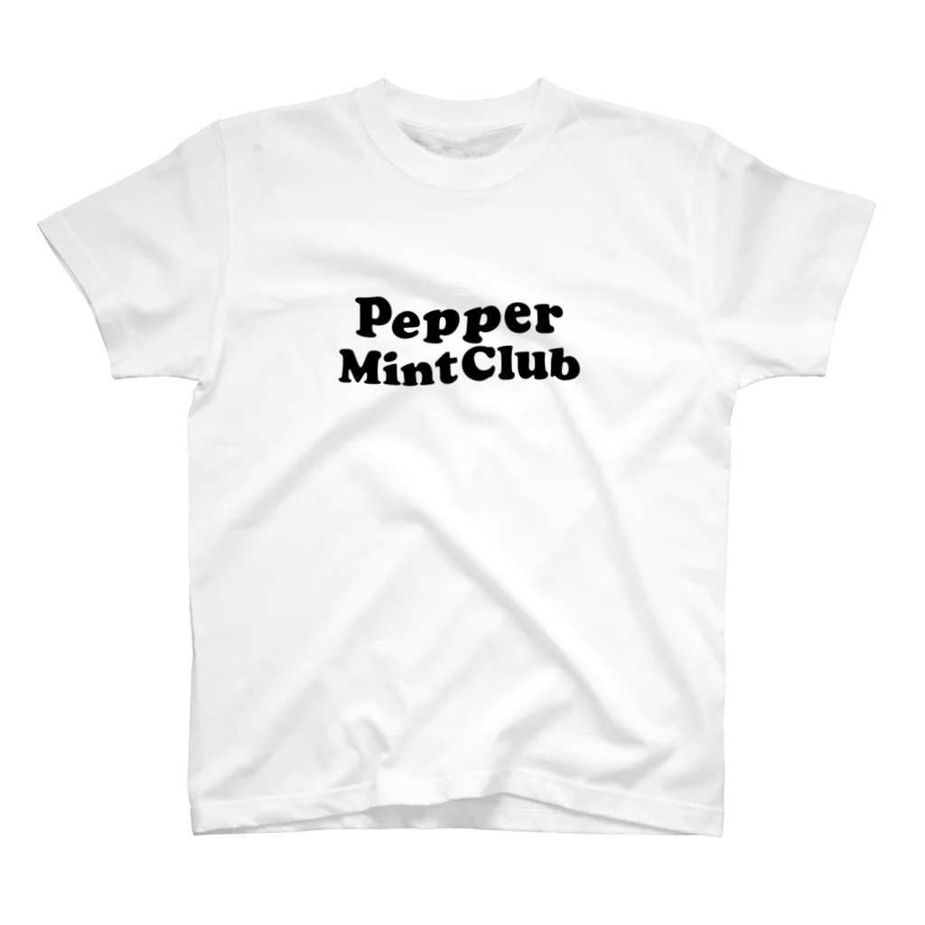 mer_ppmのpeppermint club logo Regular Fit T-Shirt