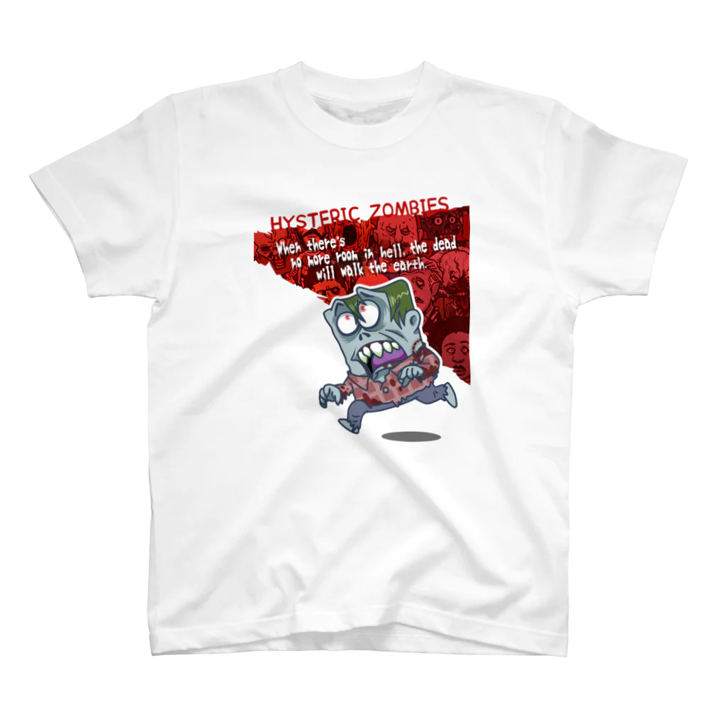 zonzoのRunning Zombie スタンダードTシャツ