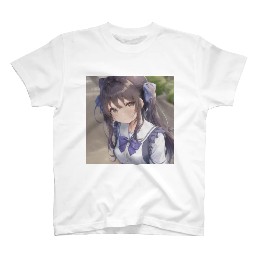 アニメスター製作所の美織里　ツイン娘 スタンダードTシャツ