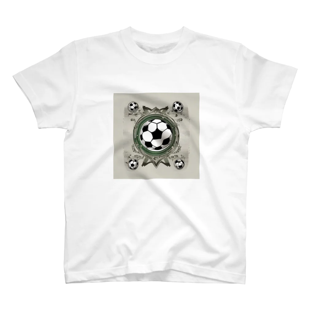 kenntarouのオリジナルサッカーロゴ スタンダードTシャツ