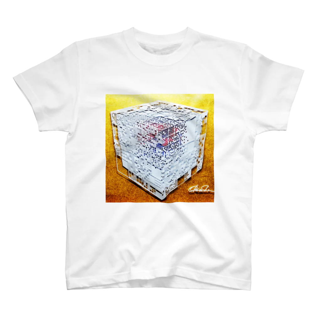 ζWalker/Shiunの切り絵「Restriction」 Regular Fit T-Shirt