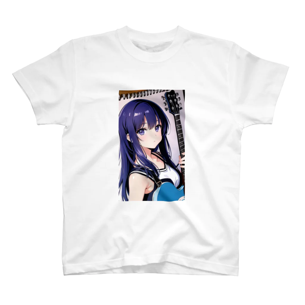 kirie1327のギター少女  スタンダードTシャツ