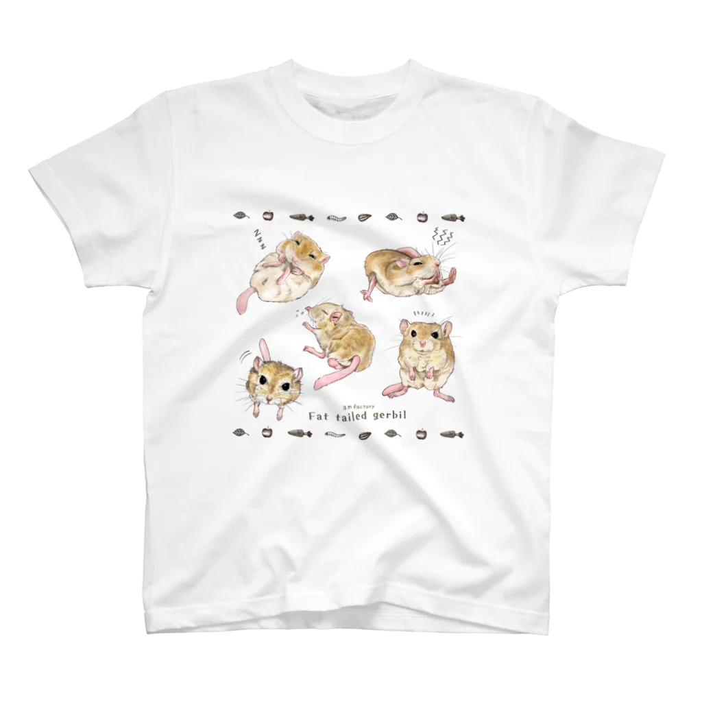 a.m　factoryのマカロニマウス スタンダードTシャツ