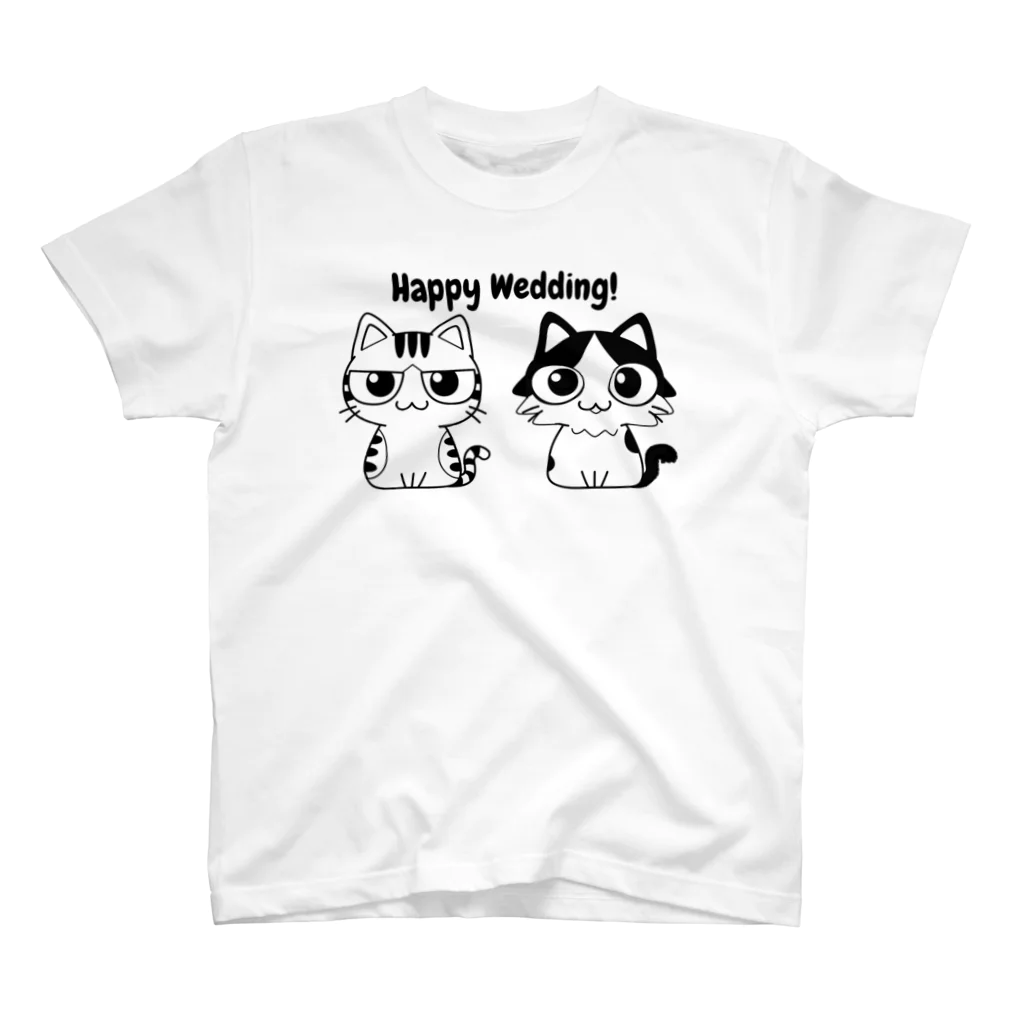 あゝ猫人生のWe got married! Regular Fit T-Shirt