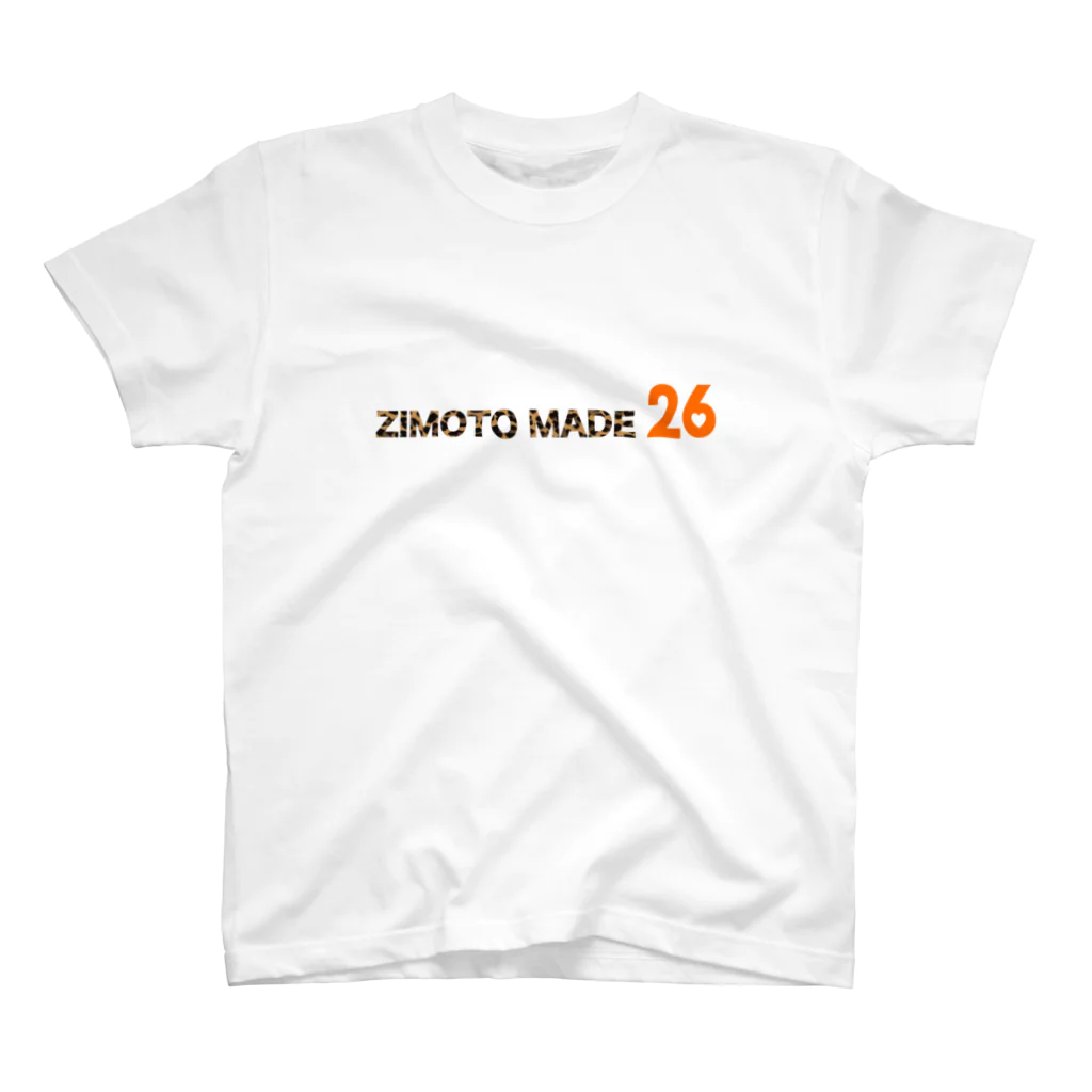 KAZUKI ApparelのZIMOTO MADE26（レオパード） スタンダードTシャツ