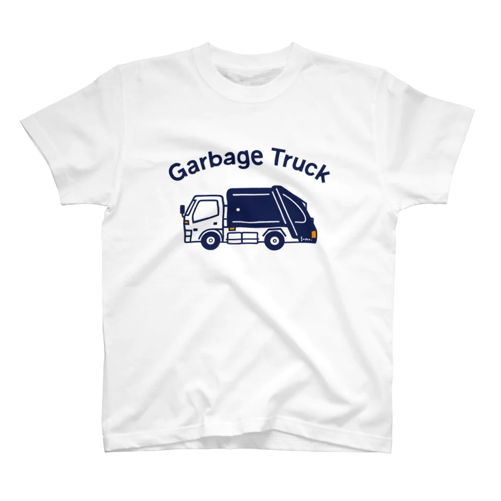 さはらそのこ｜イラストレーターの清掃車　Garbage Truck Regular Fit T-Shirt