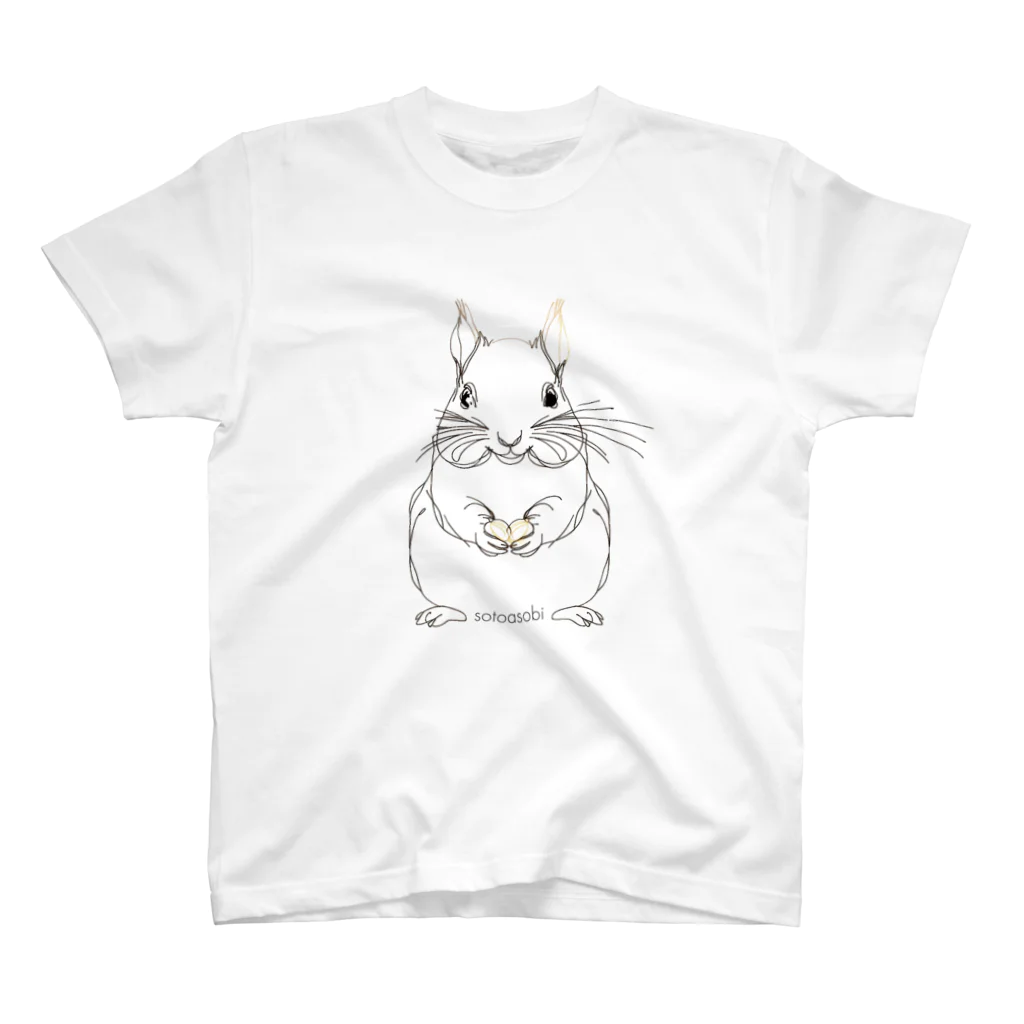 sotoasobiのsotoasobi -rabbit Regular Fit T-Shirt