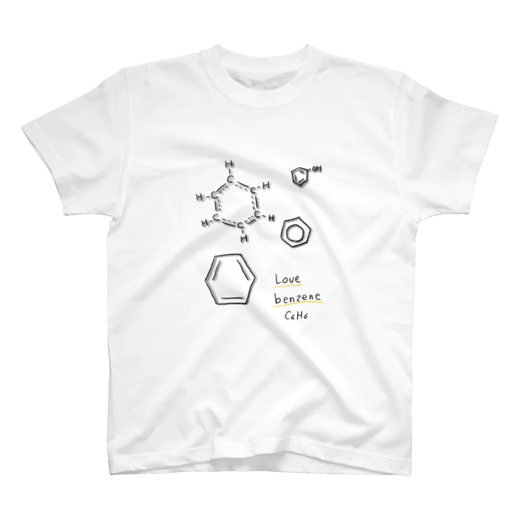あんちょこ屋のLove benzene！ Regular Fit T-Shirt