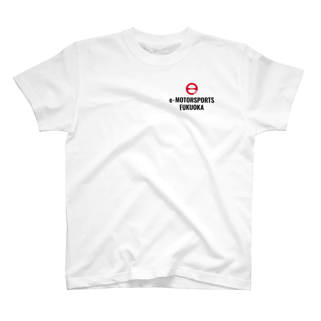 eモータースポーツ福岡のeM福岡　Tシャツ（白） Regular Fit T-Shirt