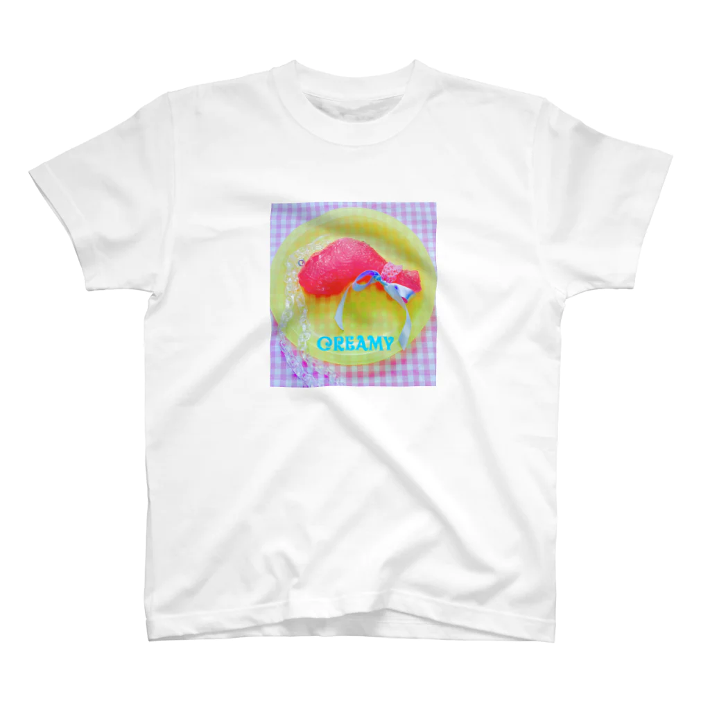 Creamyのおピンク鶏もも肉🍗💖 スタンダードTシャツ