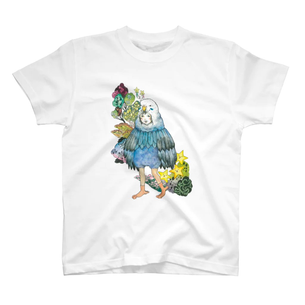 鳥と獣のセキセイちゃん Regular Fit T-Shirt