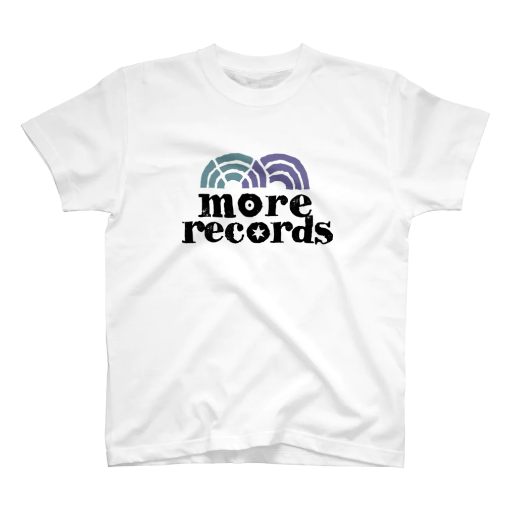 more recordsのモアレコロゴ スタンダードTシャツ