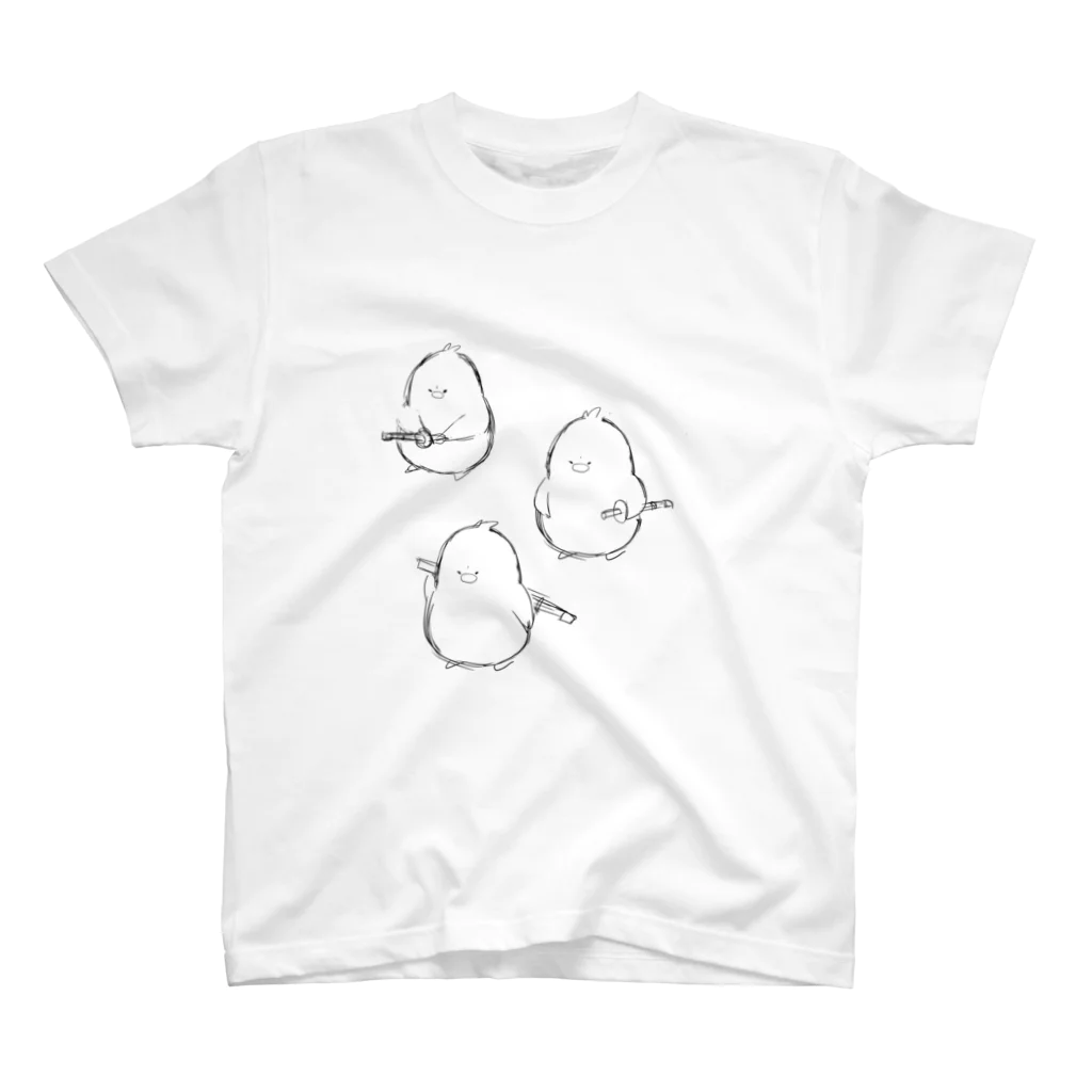 猫杏のシンプルな鳥 Regular Fit T-Shirt