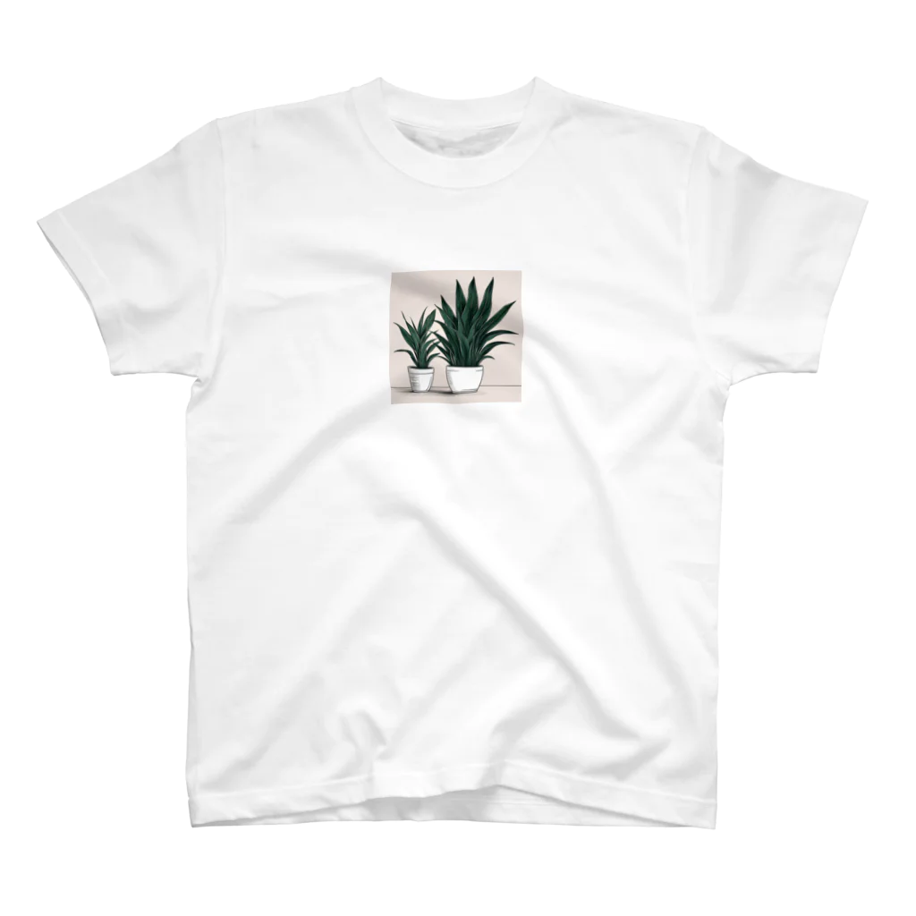 Plantenpercentのサンスベリア グッズ スタンダードTシャツ