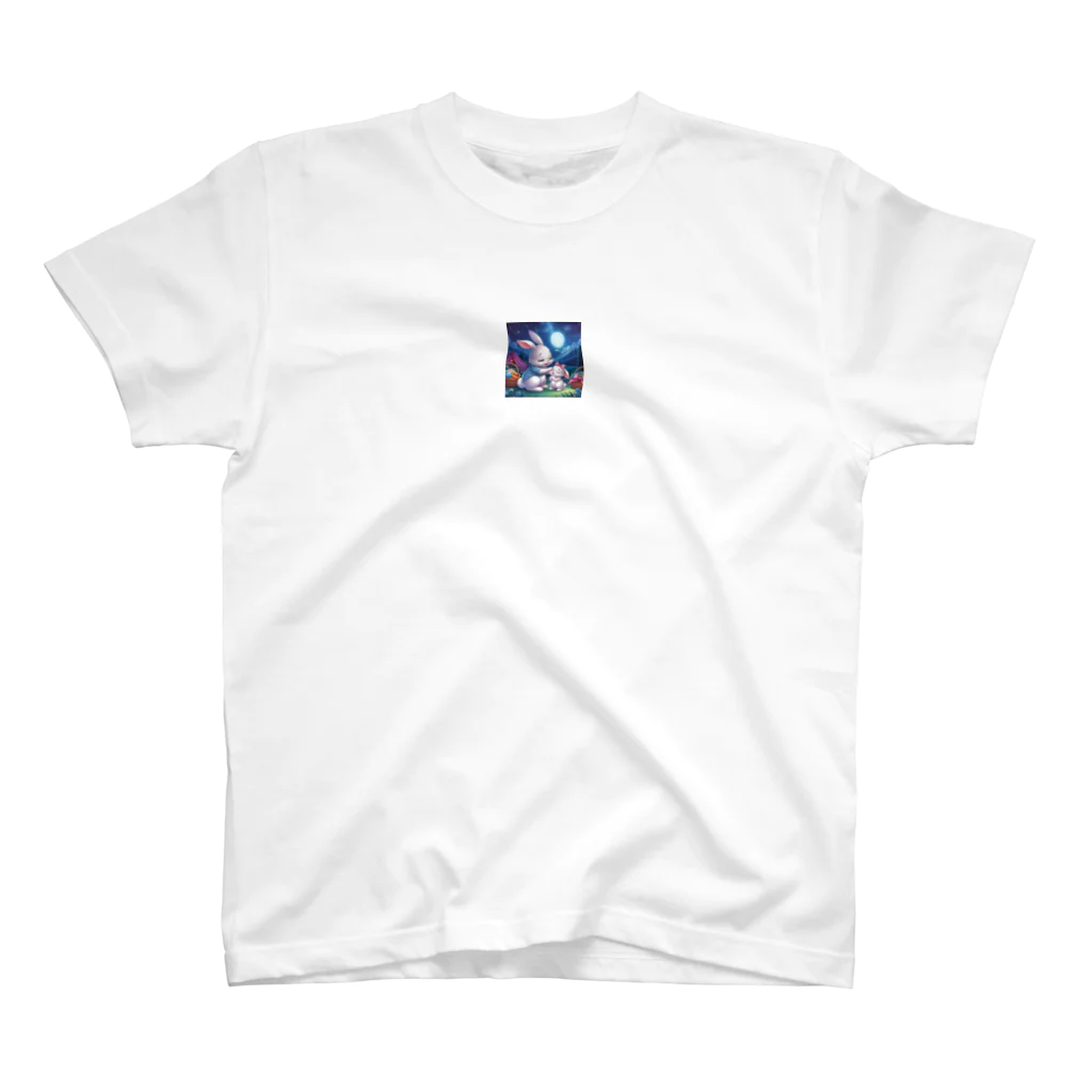 denyo dreamの快眠子ウサギ Regular Fit T-Shirt