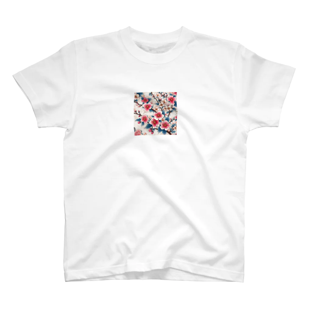 エレクトロエッセンスの桜 スタンダードTシャツ