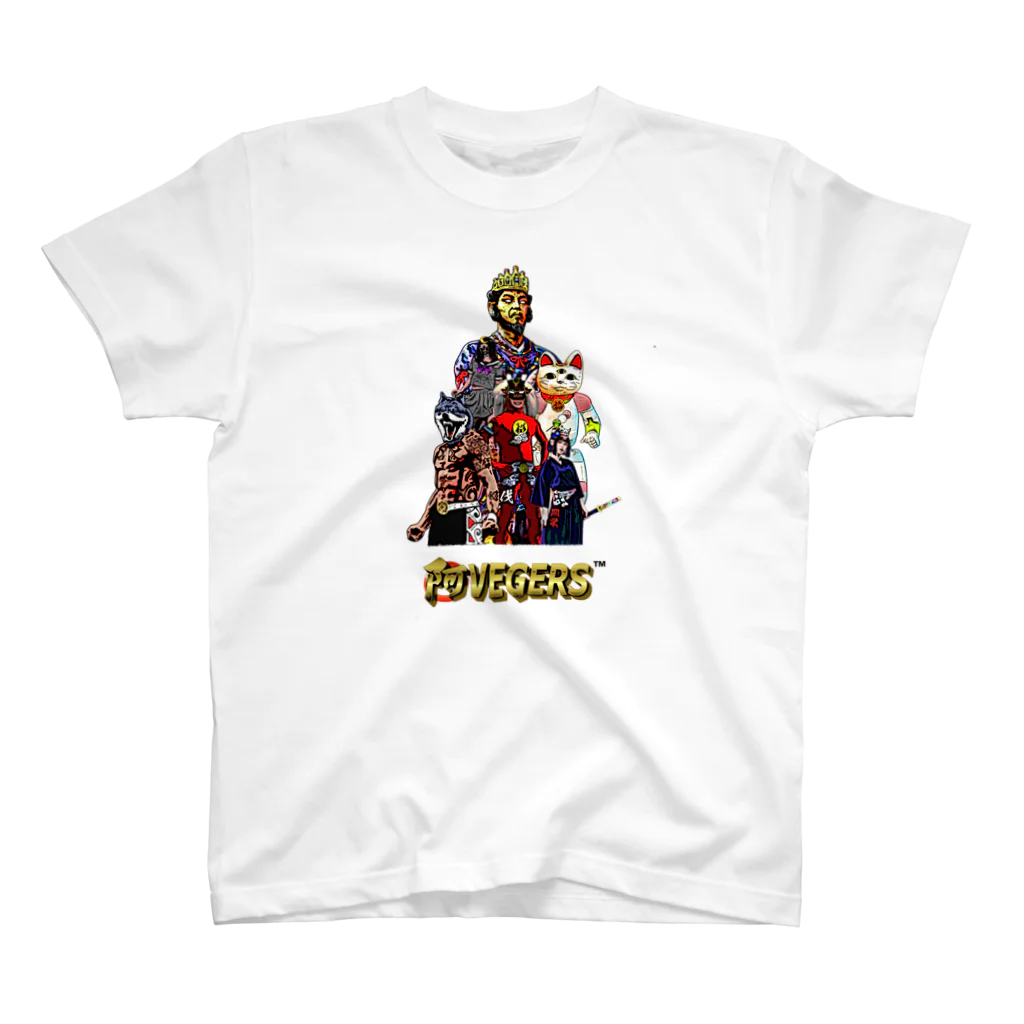 スズキ、テラダさんの阿ベンジャーズ スタンダードTシャツ