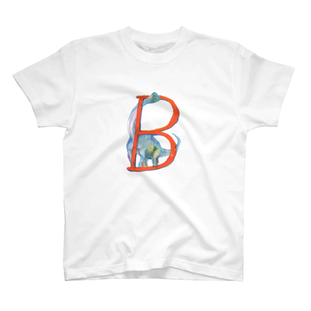 kurahiromiの恐竜　B　ブラキオサウルス Regular Fit T-Shirt