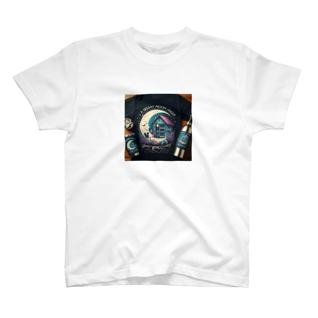 MOONY'S Wine ClosetのA Dreamy moon night Regular Fit T-Shirt