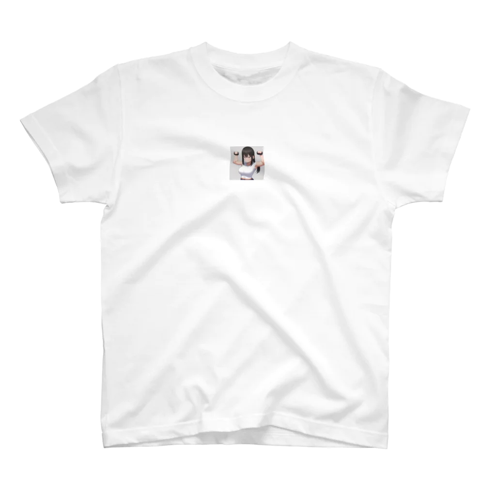 reo5の筋トレ女子 Regular Fit T-Shirt