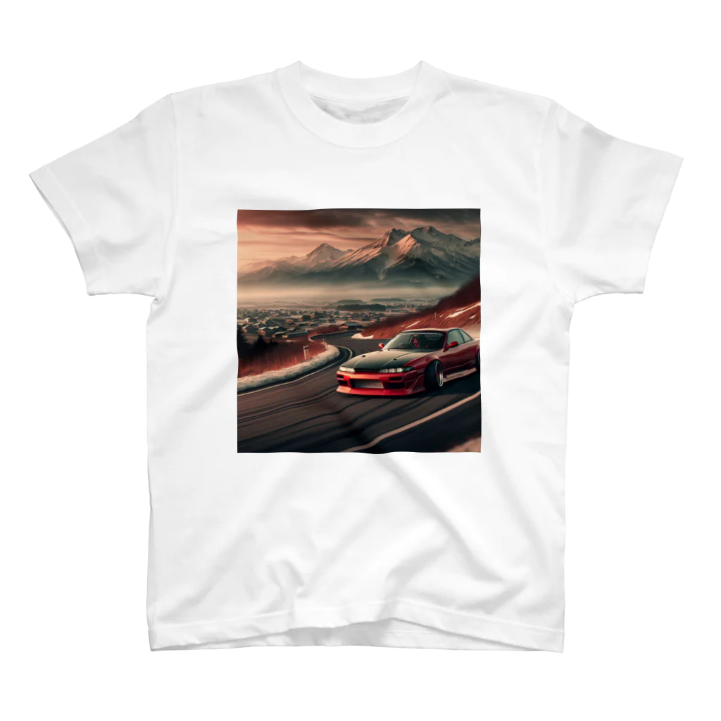 DRIFT CARSのドリフト　シルビア スタンダードTシャツ