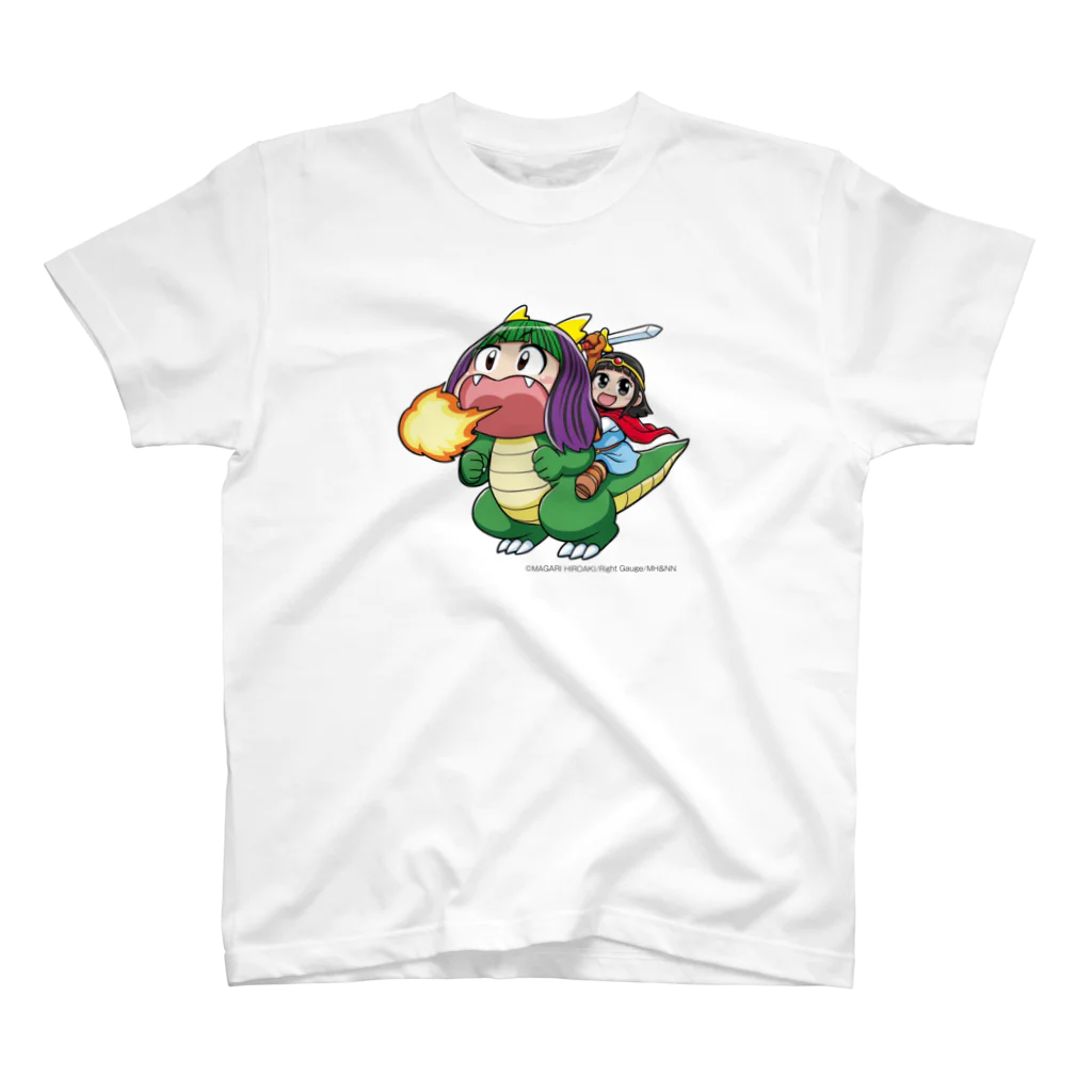 桃井はるこの店 Momoichan's Store Onlineの干支ドラゴンM&N Regular Fit T-Shirt