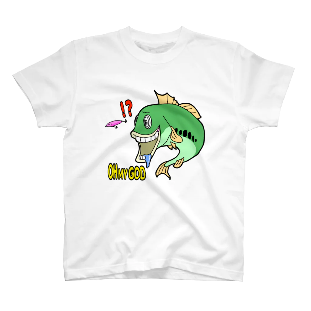 FISH UPのブラバくん　OH MY GOD カラー Regular Fit T-Shirt