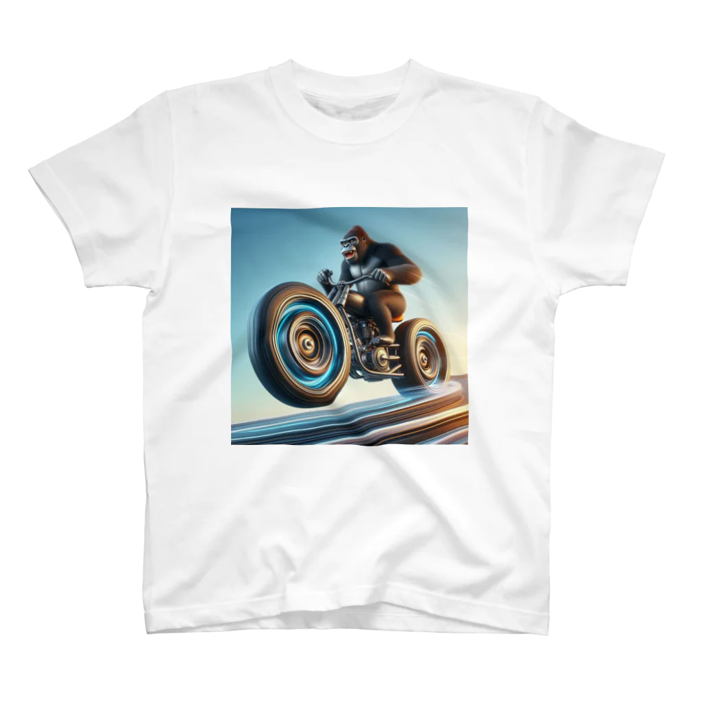 daiichibookの自転車ゴリラ Regular Fit T-Shirt