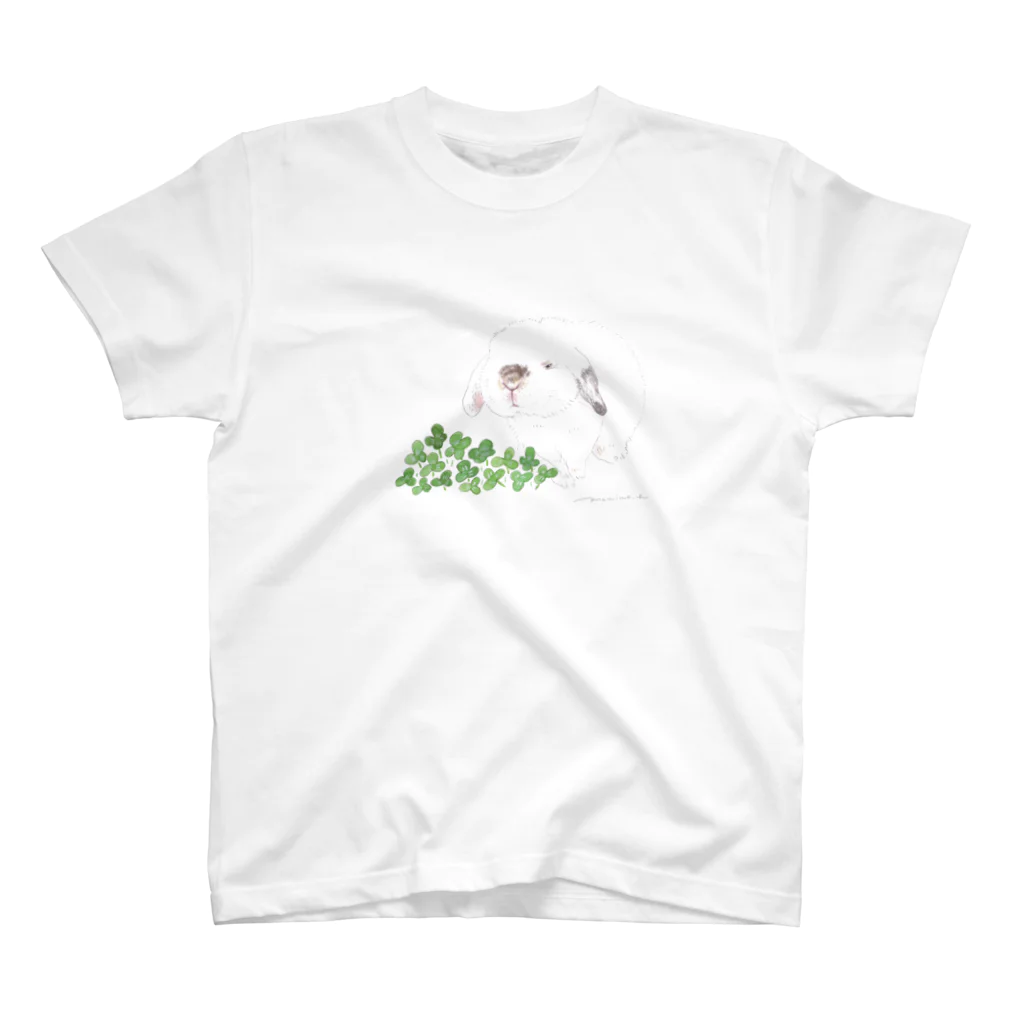 ヒラノマキコの2022.7月うさぎカレンダーモデル Regular Fit T-Shirt