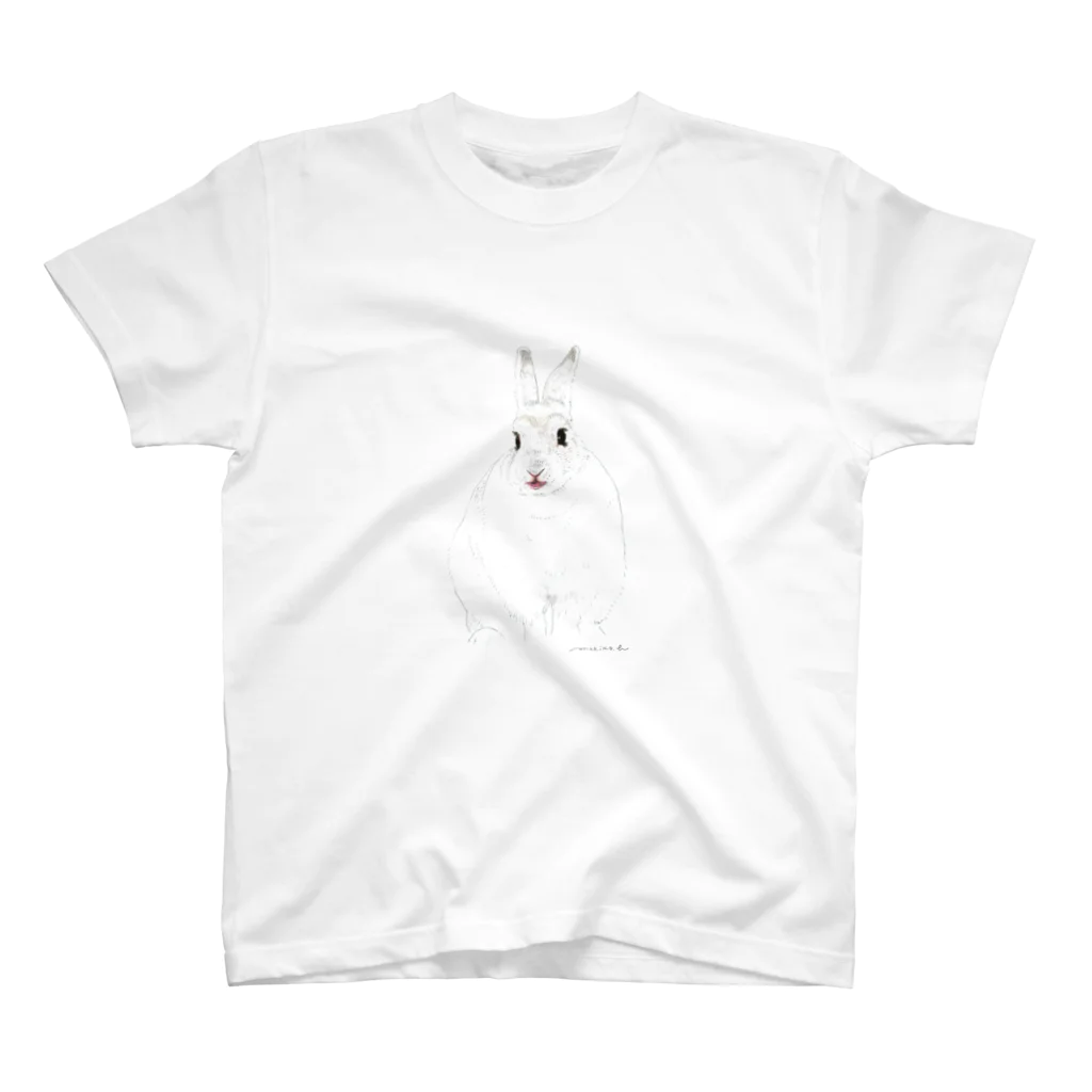 ヒラノマキコの2024.6月うさぎ Regular Fit T-Shirt