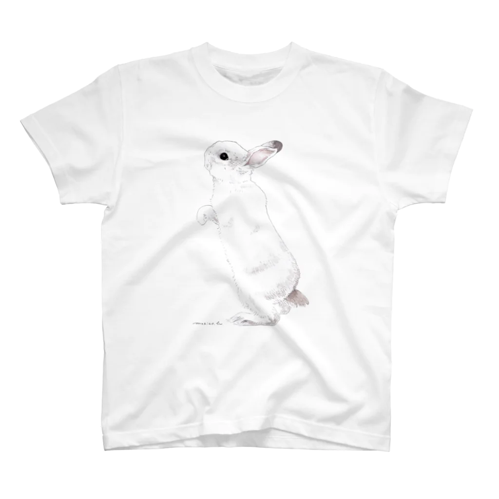 ヒラノマキコの2024.12月うさぎ Regular Fit T-Shirt