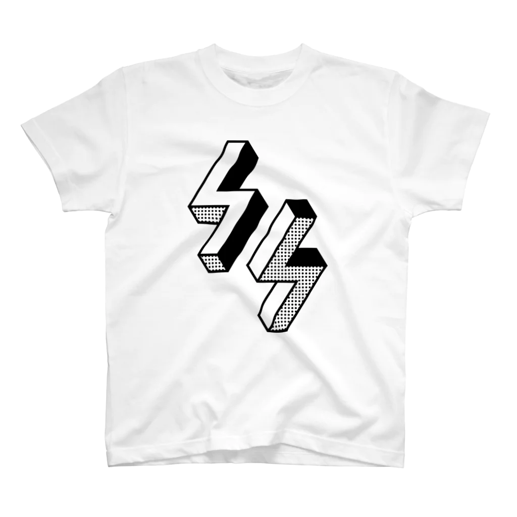 five_timesのlightning bolt スタンダードTシャツ