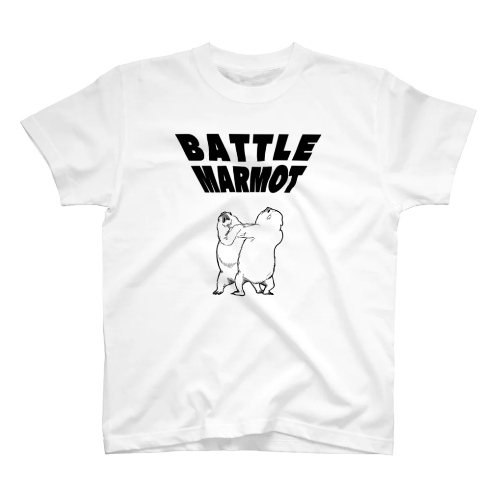 カラバク舎のbattle marmot Regular Fit T-Shirt