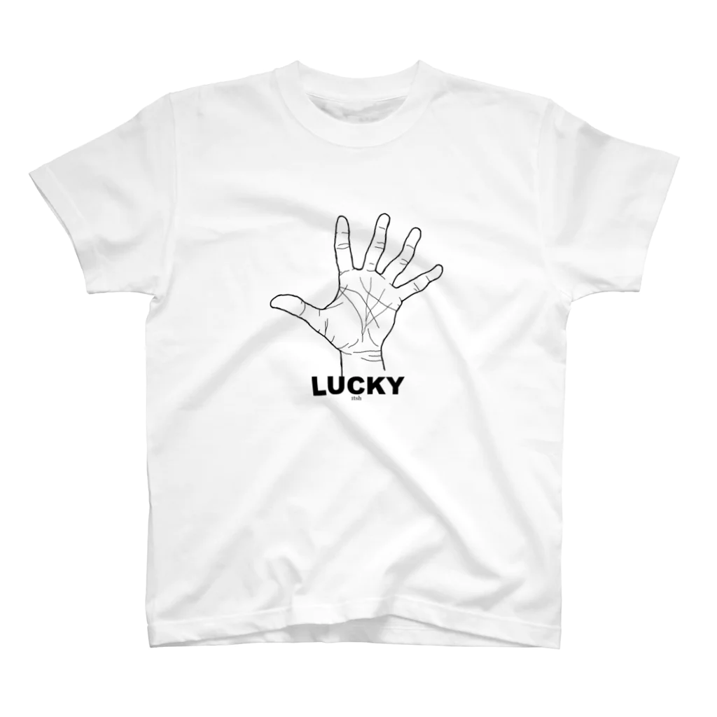 1tshの覇王線 lucky スタンダードTシャツ