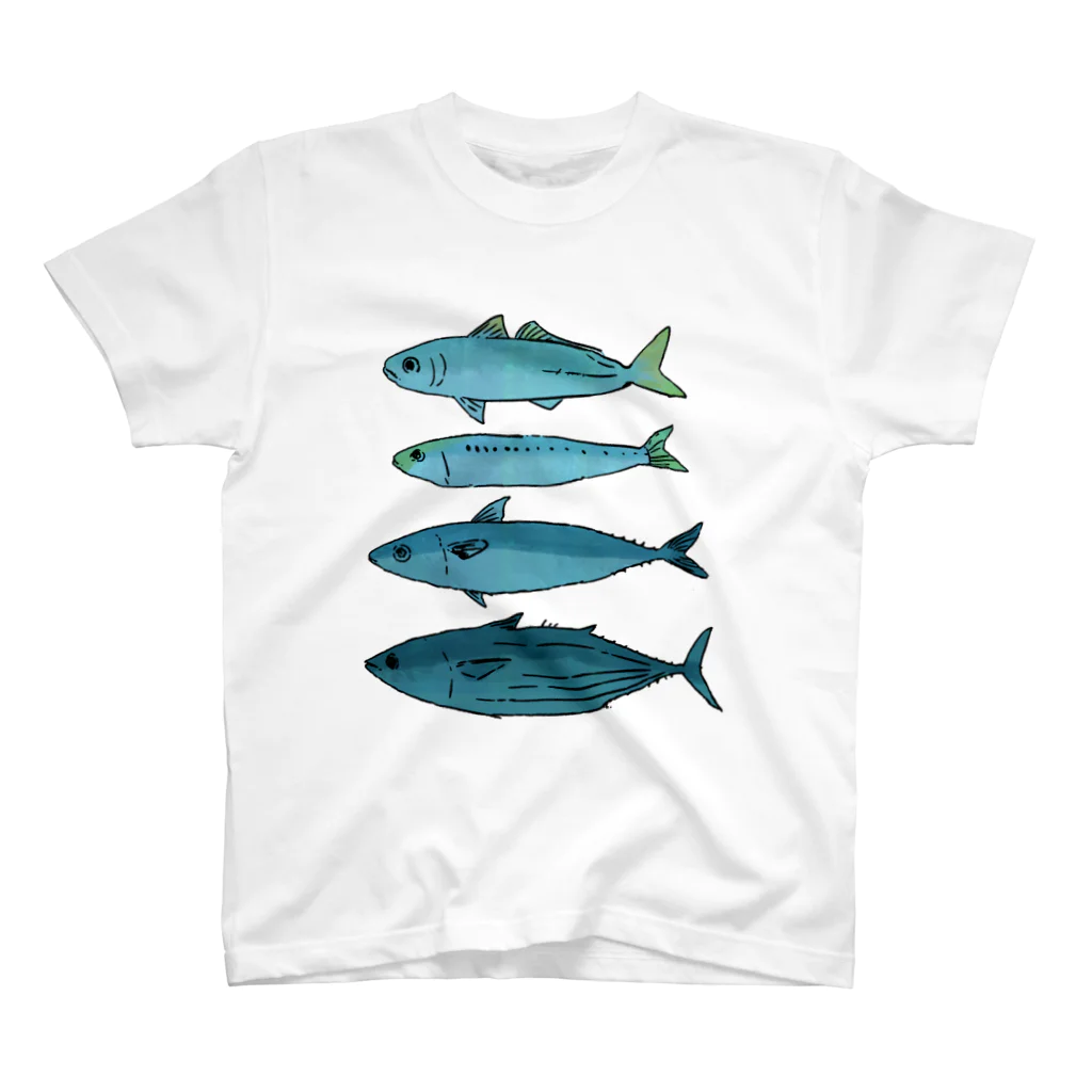 tomo0707222の青魚たち スタンダードTシャツ