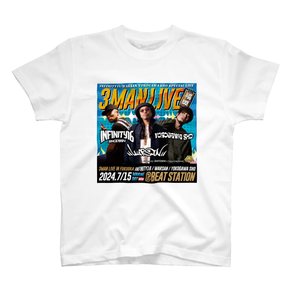 moochpの3MAN LIVE in福岡　Tシャツ スタンダードTシャツ