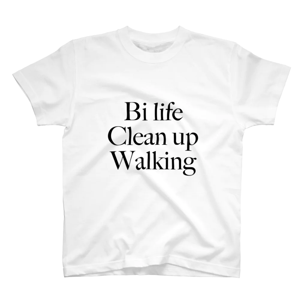 mamixmamixのBi life Clean up Tシャツ スタンダードTシャツ