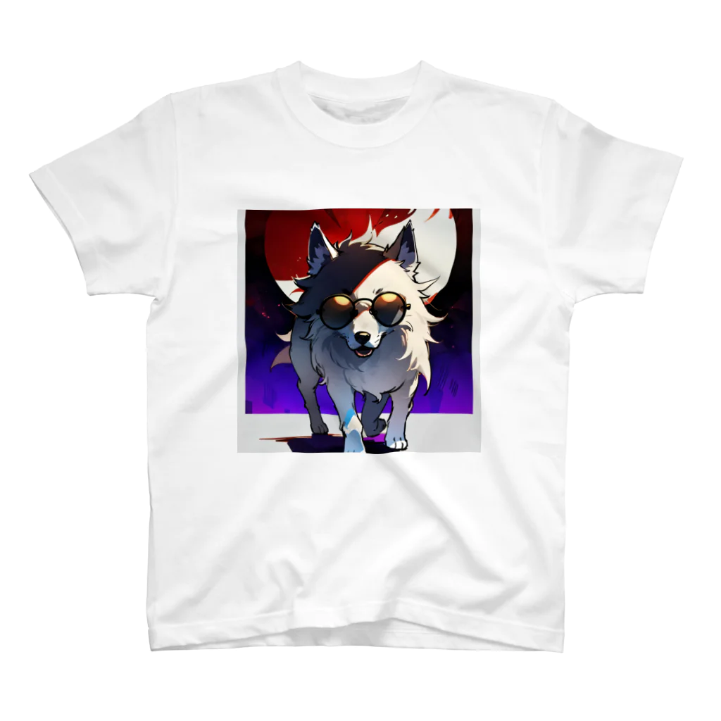 CoolShades CrittersのWolf Shade スタンダードTシャツ