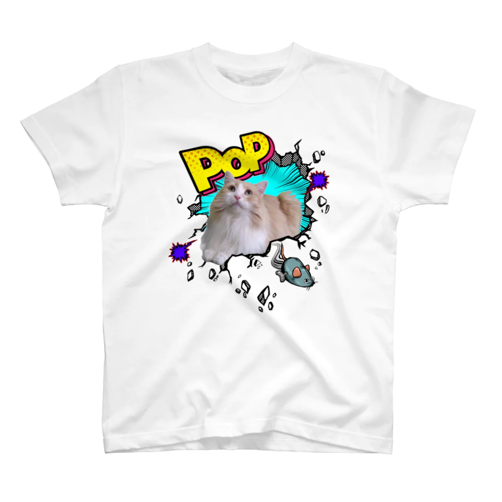 PDSのPOP様Tシャツ٩( 'ω' )و スタンダードTシャツ