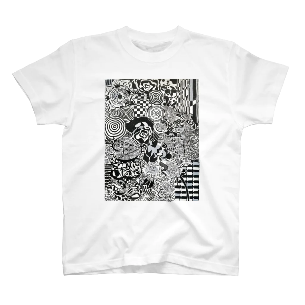 Kyon's PEP UP SHOPのM collection ー落描きだって一つのアートー スタンダードTシャツ