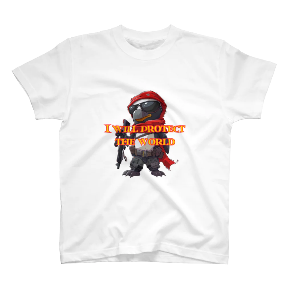 MistyStarkのペンギンコマンド Regular Fit T-Shirt